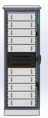 Шкаф ИП55 высокого уровня безопасности водоустойчивый на открытом воздухе для батареи силы телекоммуникаций резервной