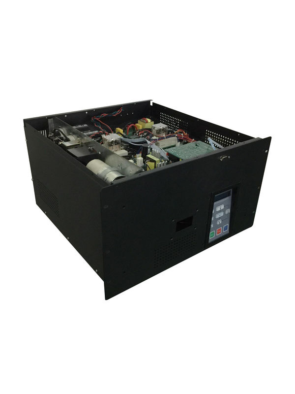 Предохранение от нагрузки УПС 6КВА низкочастотного электропитания держателя шкафа электрическое интегрированное