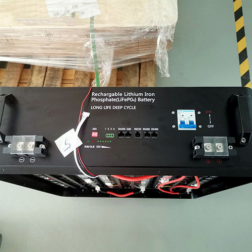энергетическая система 48V LiFePO4 100Ah перезаряжаемые для крытых станций распределения
