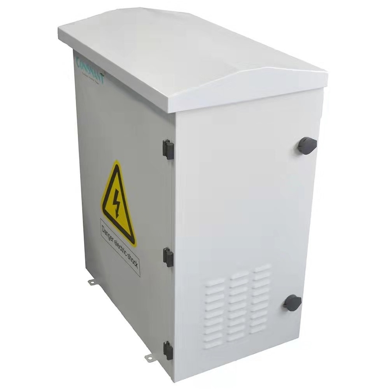 Изоляция жары шкафа батареи лития 48VDC IP55 на открытом воздухе интегрировала шкаф UPS