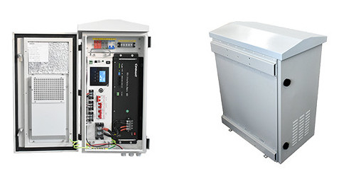 Водоустойчивый на открытом воздухе электрический шкаф силы UPS шкафов 3KW 5KW приложений